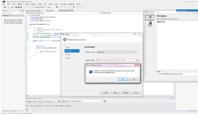 system publish method